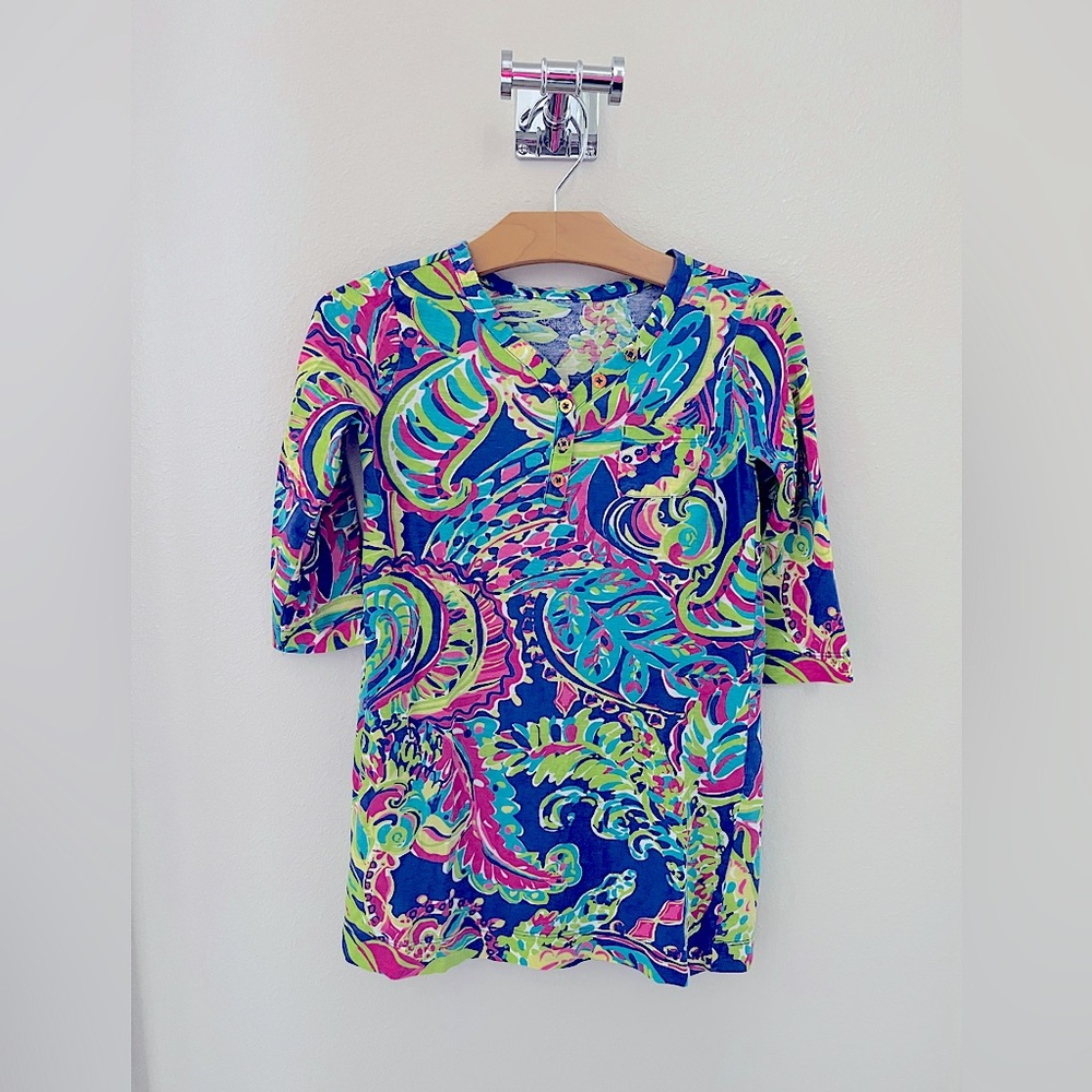 Lilly Pulitzer Marlowe girls dress size M(6-7)